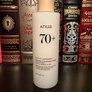 ANUA Rice 70 Glow Milky Toner, Korean Skincare for Glass Skin 250ml / 8.45fl oz